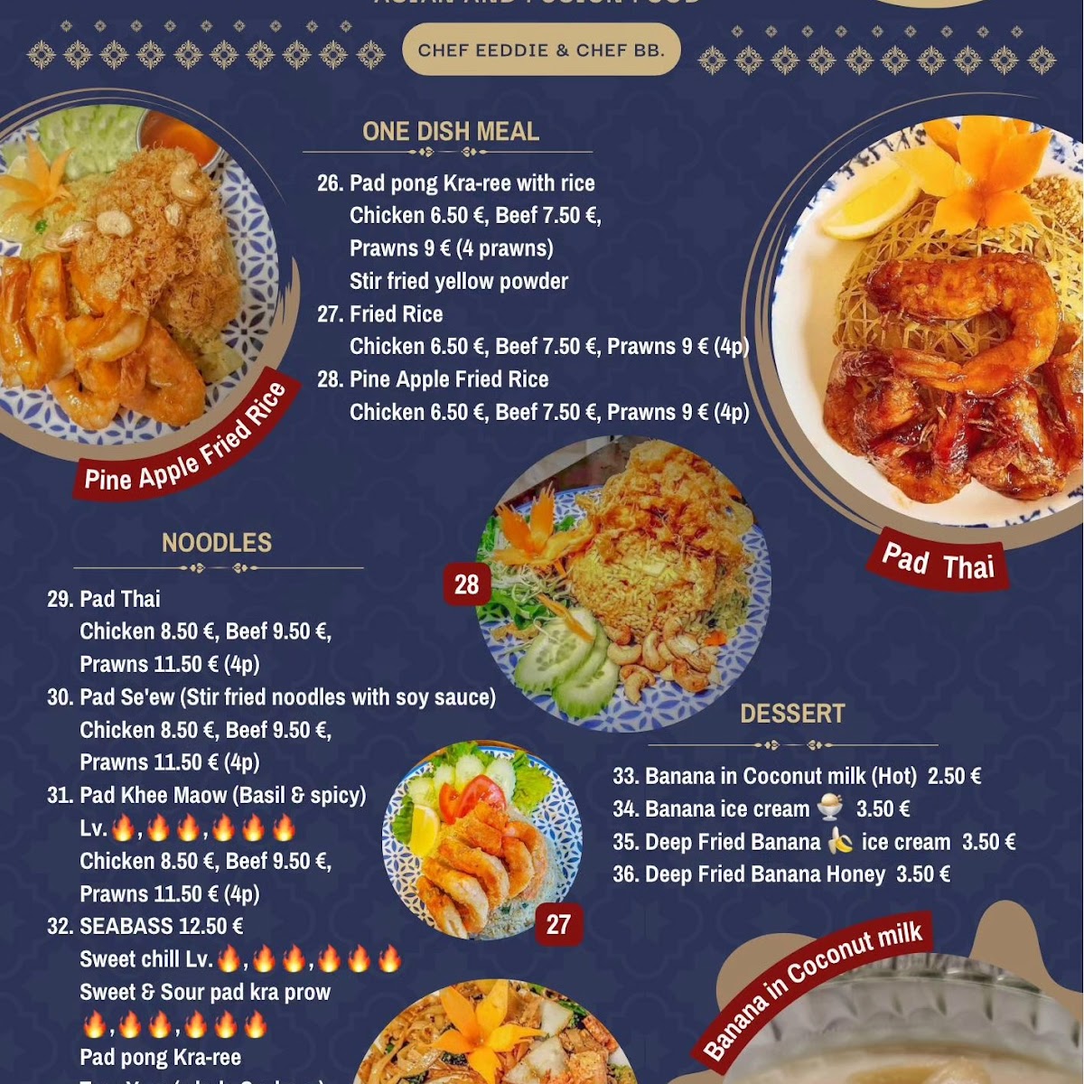 Menu Thai Food House Restaurant-1