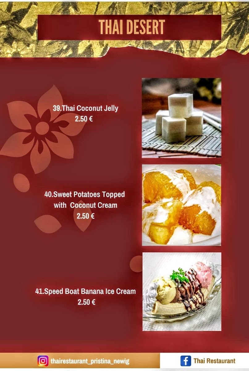 Menu Thai Food House Restaurant-10